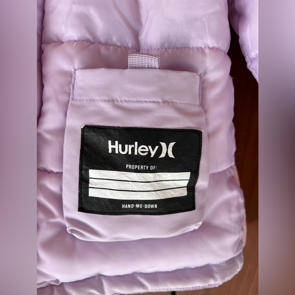 Hurley - Puffer Snow Jacket w/ Hood (XS 5/6) - Picture 9 of 10
